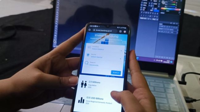 Aplikasi ‘Invest Bandung’ Mudahkan Para Investor untuk Berinvestasi di Kota Bandung
