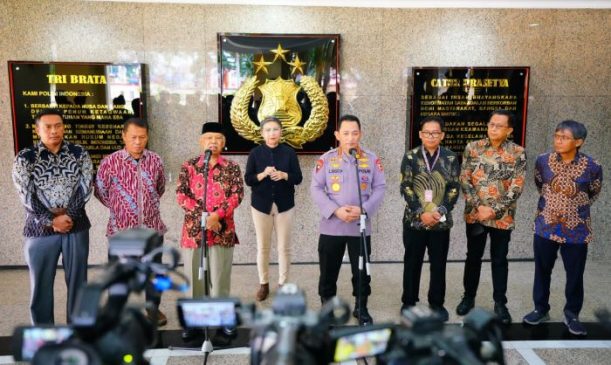 Audiensi dengan Dewan Pers, Kapolri Sepakat Cegah Polarisasi Pemilu