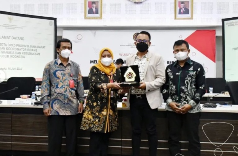 Bahas Raperda Penyelenggaraan Perlindungan Tenaga Kerja, Pansus III DPRD Jabar Konsultasi ke Kemenko PMK