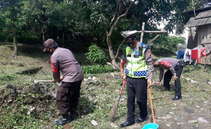 Ini Baksos yang dilakukan Polsek Lohbener Polres Indramayu Jelang HUT Bhayangkara ke-76