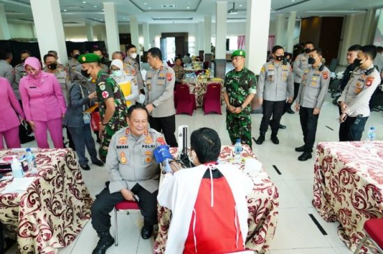 Jelang HUT Bhayangkara ke-76, Polda Jabar Gelar Donor Darah