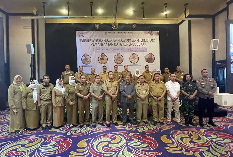 Ketua Pansus LKPJ Wali Kota Hadiri Acara Data Kependudukan Kota Bandung