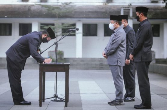 Sebanyak 148 Pejabat Pemkot Bandung Dilantik, 7 di Antaranya Kepala Dinas