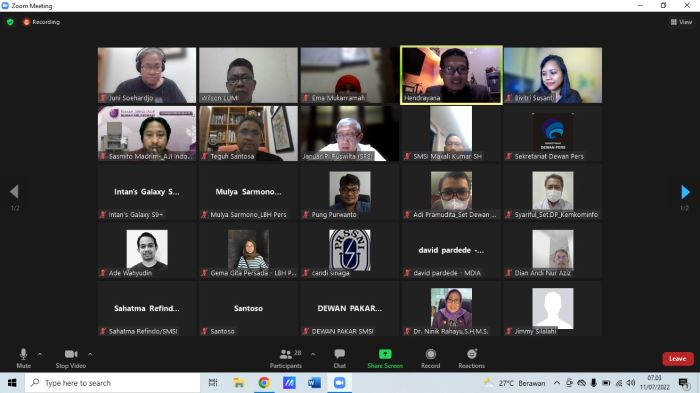 Bakal Ancam Kemerdekaan Pers, Dewan Pers dengan Konstituennya Kritisi RUU KUHP