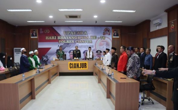 Jamaah Khilafatul Muslimin Cianjur Deklarasikan Setia Pada NKRI
