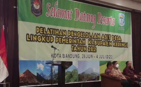 Kegiatan Bimtek Apdesi Kabupaten Kerinci di Bandung Diduga di Mark Up Panitia, LSM Ancam Lapor Penegak Hukum