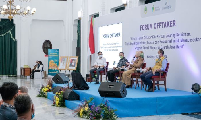 Menguatkan Program Petani Milenial, bank bjb-Pemprov Jabar Gelar Forum Offtaker (2)