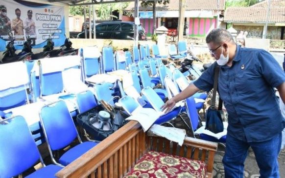 Pasca Banjir Bandang, Komisi I Tinjau Kesalahan Penanganan Aset Penting di Desa Sukaratu Garut