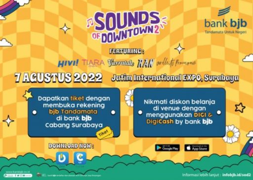 bank bjb Bakal Manjakan Nasabah, Bagikan Tiket Gratis Sounds of Downtown 2