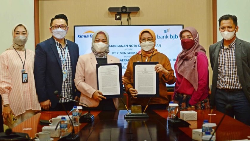 bank bjb Teken MoU Kerja Sama Jasa Layanan Perbankan dengan Kimia Farma (2)