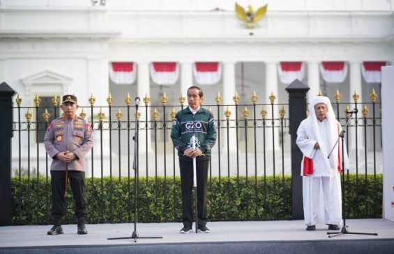Acara Kirab Merah Putih, Kapolri Gelorakan Semangat Persatuan dan Kesatuan Bangsa