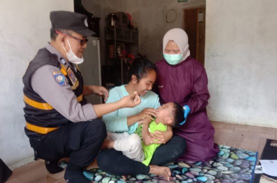 Pastikan Berjalan Kondusif, Polisi Lakukan Pendampingan dan Monitoring BIAN Secara Door To Door