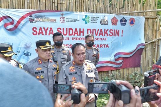 Kapolda Jabar Apresiasi Capaian Vaksin di Kabupaten Purwakarta
