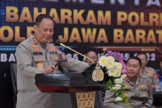 Kapolda Jabar Buka Rakernis Baharkam Polri TA 2022