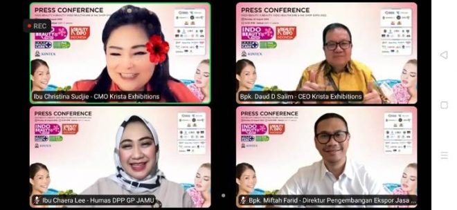 Krista Exhibitions Akan Selenggarakan Pameran Indo Beauty Expo-K Beauty Expo Indonesia dan IndoHealthcare & INA Shop Expo 2022