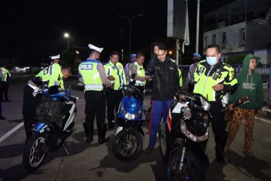 Polisi Amankan 4 Unit Sepeda Motor di Kawasan Terminal Sukabumi