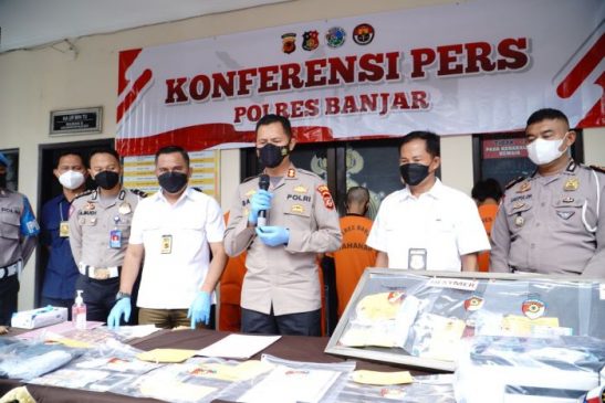 Polisi Gagalkan Peredaran Obat-Obatan Terlarang di Banjar
