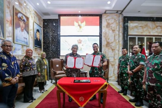 bank bjb Tandatangani MoU dengan TNI Tentang Penyediaan dan Penggunaan Jasa Layanan Perbankan