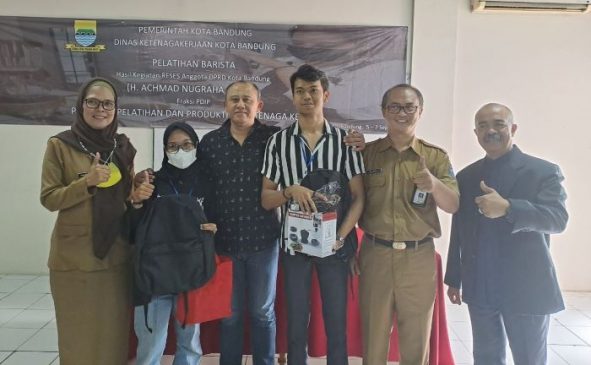 Achmad Nugraha Dukung Pelatihan Keterampilan Barista Bagi Generasi Muda