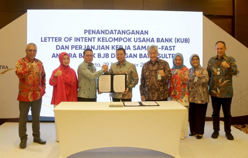 KUB bank bjb Semakin Kuat, Bank Sultra Ikut Gabung 2
