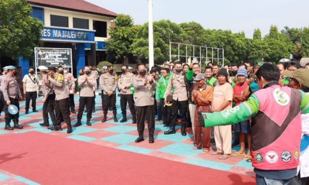 Kapolda Jabar Laksanakan Kunker ke Polres Majalengka Dalam Rangka Syukuran HUT Lantas ke-67