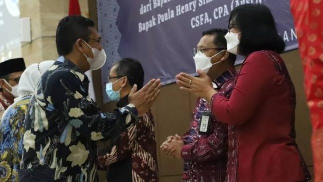 Ketua DPRD Kota Bandung Hadiri Sertijab Kepala BPK Jabar