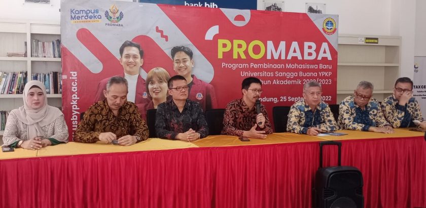 PROMABA USB YPKP Bandung Tahun Akademik 2022 2023 Diikuti 1.500 Mahasiswa Baru