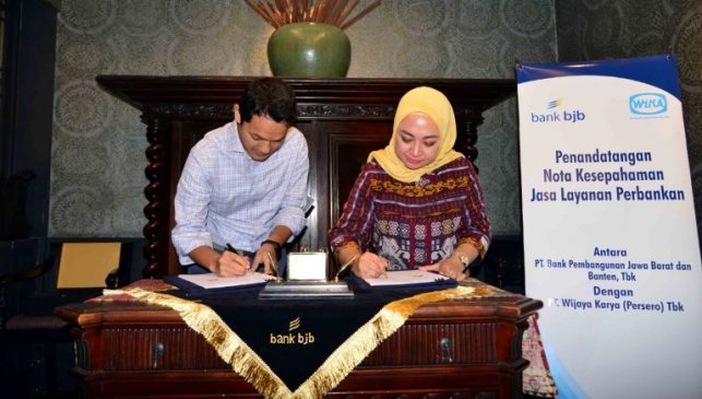 Perkuat Kinerja Bisnis, bank bjb Kerja Sama dengan PT Wijaya Karya