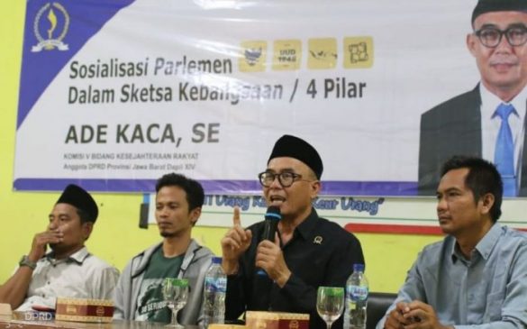 Anggota DPRD Jabar, Ade Kaca Ajak Kader Penggerak PKK Banyuresmi Garut Pahami Empat Pilar Kebangsaan