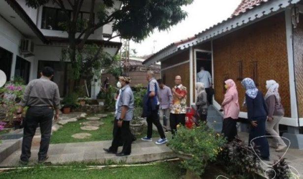 DPRD Jabar Monitoring Pembangunan Anjungan Jabar di TMII