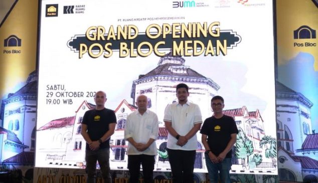 Direnovasi Selama 6 Bulan, Kini Pos Bloc Medan Resmi Dibuka untuk Umum