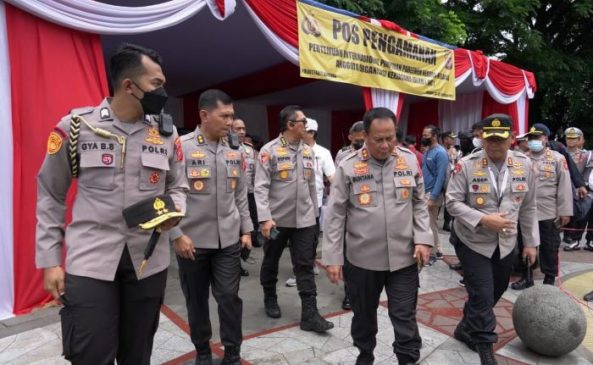 Kapolda Jabar Cek Kesiapan Pengamanan KTT OKI di Kota Bandung