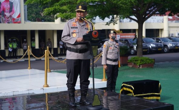 Kapolda Jabar Pimpin Apel Gelar Pasukan Zebra Lodaya 2022