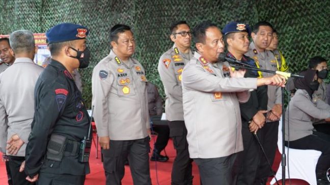 Kapolda Jabar Siapkan Anggota untuk Antisipasi Terjadinya Bencana Alam