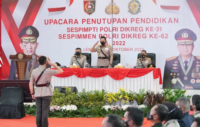 Kapolri Tutup Dikreg Sespim Polri, Tegaskan Jangan Takut dan Ragu Lakukan Hal Terbaik untuk Masyarakat