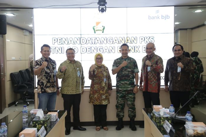 Bank Bjb-TNI AD Tandatangani Kerja Sama Pemanfaatan Jasa Layanan ...