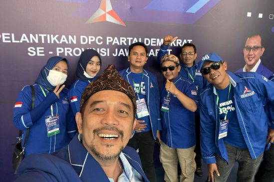 Anjar Asmara Resmi Dilantik, DPC Demokrat Ciamis Kebut Jalankan Program Kerja