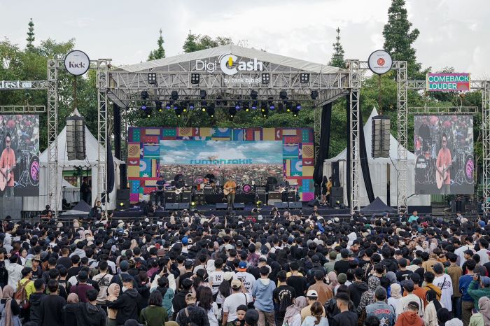 DigiCash Kickfest XIV Dibanjiri Pengunjung, Dulang Transaksu Merchant Ratusan Juta
