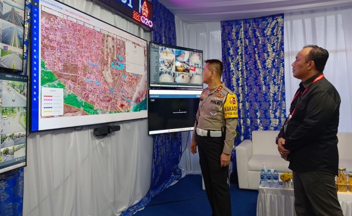 Intip Teknologi Canggih Korlantas Pantau Kelancaran Jalur Tamu VVIP KTT G20 Bali