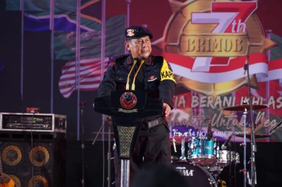 Kapolda Jabar Hadiri Syukuran ke-77 HUT Korps Brimob Polri Tahun 2022