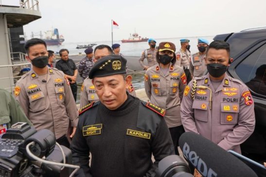 Kapolri Listyo Sigit Pastikan Proses Pencarian Kru Helikopter P-1103 Dilakukan Maksimal