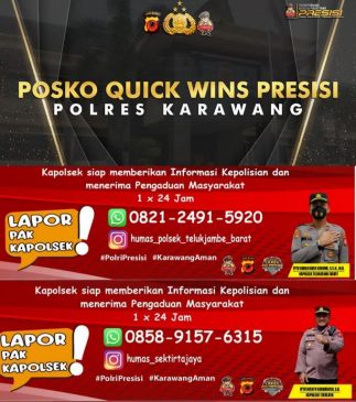 Program Lapor Pak Kapolres, Kini Semakin Nyata Dirasakan Manfaatnya Bagi Masyarakat