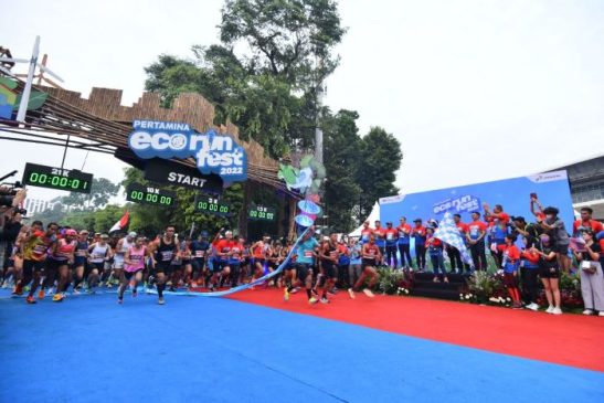Sebanyak 8.300 Peserta Ikuti Pertamina Eco-RunFest 2022