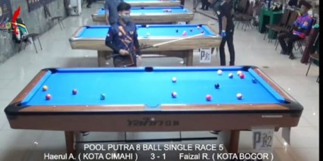 Terhenti di Babak 16 Besar 8 Ball Single Yunior, Kota Cimahi Sisakan Satu Pertandingan di Nomor 9 Ball