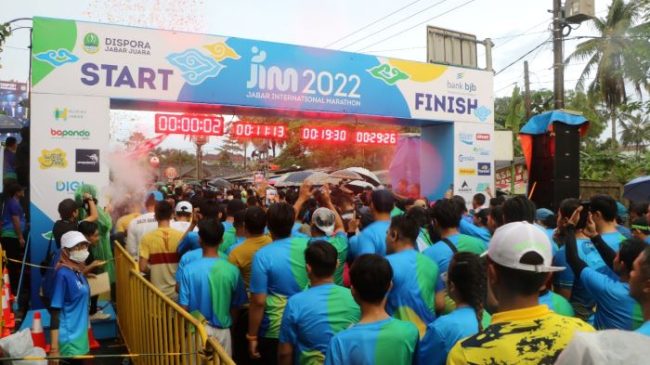 bank bjb Dukung Penuh Perhelatan Jabar International Marathon 2022