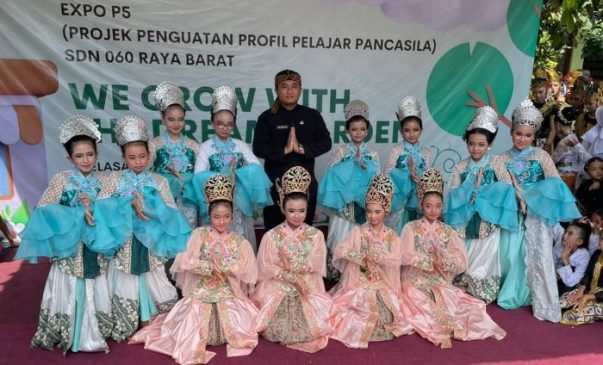 Expo P5 SDN 060 Raya Barat Kota Bandung Hadirkan Pentas Seni Tari Sunda