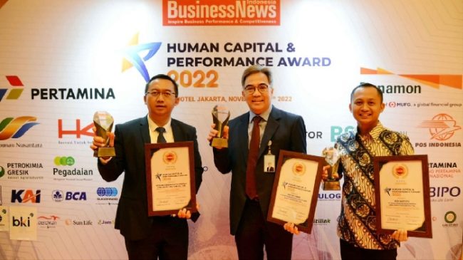 Kembali Torehkan Prestasi, bank bjb Raih Human Capital & Performance Awards 2022