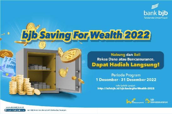 Raih Hadiah Jutaan Rupiah dari bank bjb di Akhir Tahun, dengan Beli Produk Bancassurance dan Reksadana