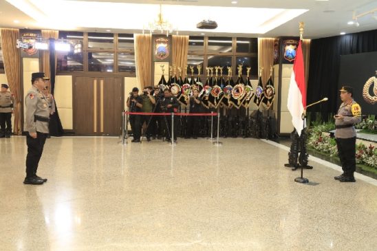 Polri Gelar Upacara Korps Raport ke 42 Pati dan 121 Pamen