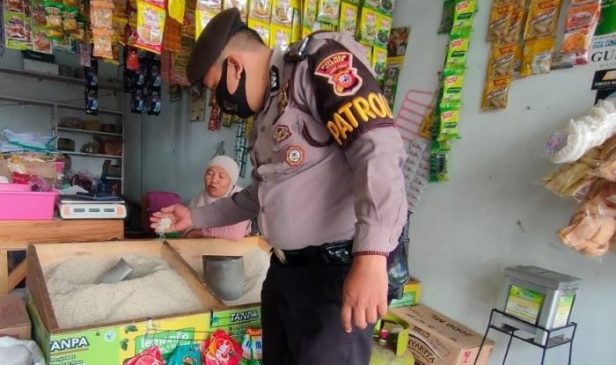 Jelang Natal 2022 dan Tahun Baru 2023 Polisi Pantau Harga Bahan Pokok di Ciamis